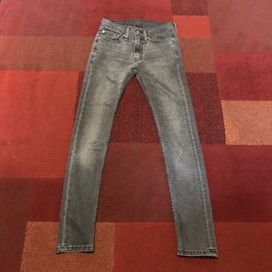 Levi’s 519 Extreme Skinny Fit Gray Jean